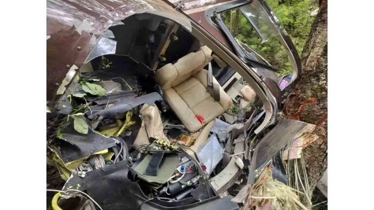 Five People Killed, Two Injured As Helicopter With Seven On Board Crashes In Uttarkashi