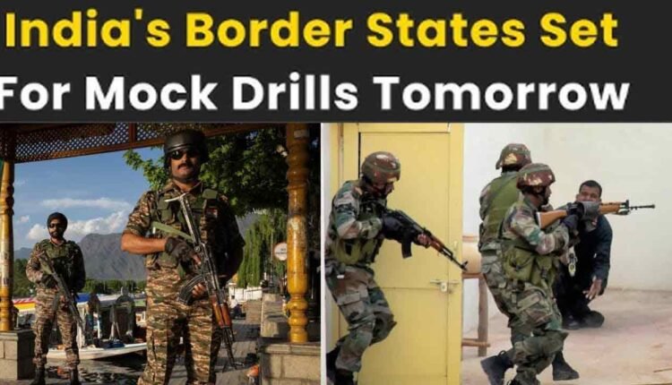 India To Hold Mock Drill In Pakistan Border States Tomorrow