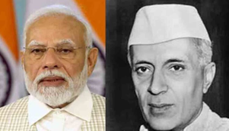 PM Modi Pays Homage To Pandit Jawaharlal Nehru