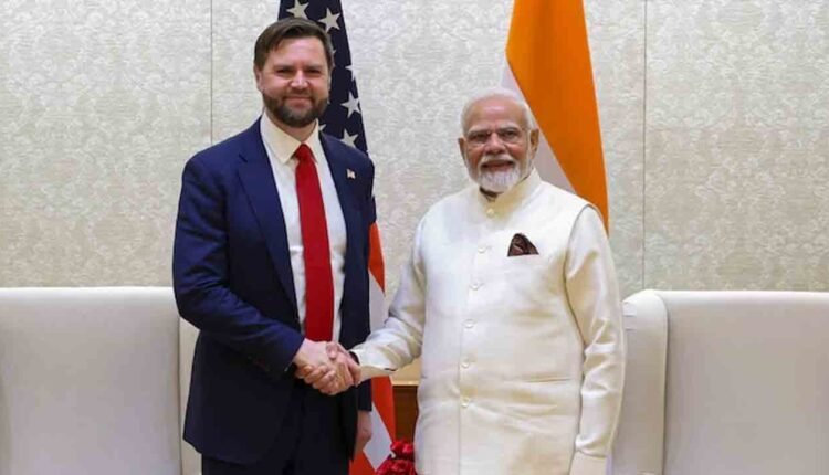 US Vice President JD Vance Calls PM Narendra Modi