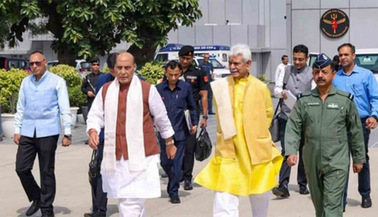 Rajnath Singh Visits Jammu And Kashmir