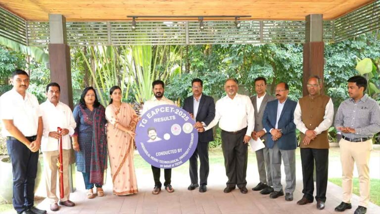TG EAPCET 2025 Results: CM Revanth Reddy Releases EAPCET Result