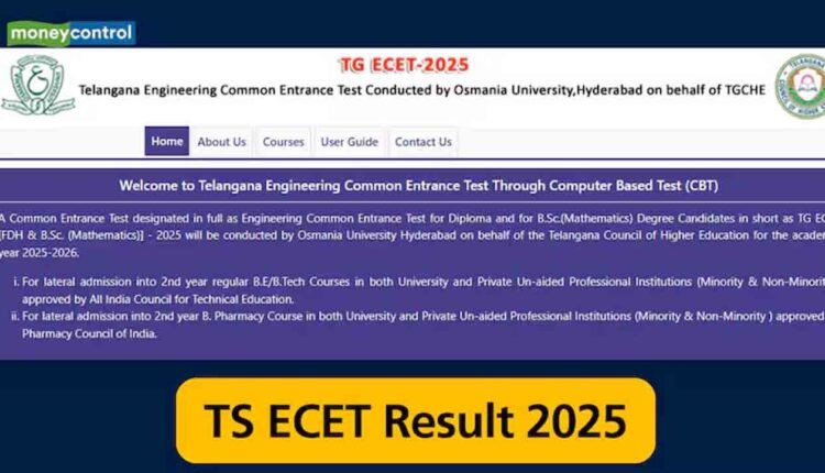 TG ECET Results Out