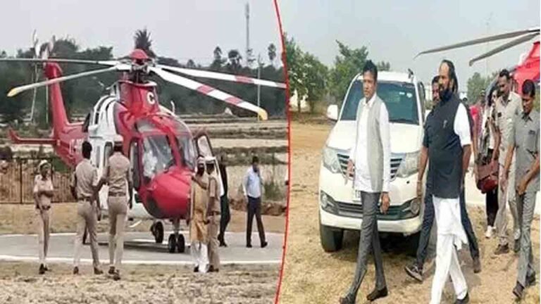 Minister Uttam's Helicopter Makes Emergency Landing