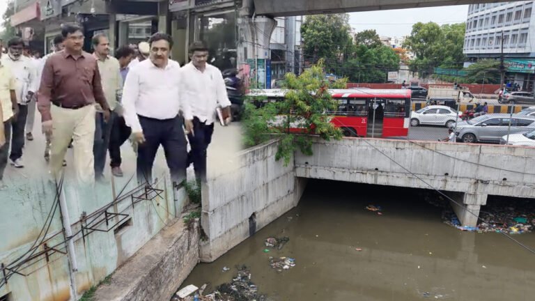 HYDRA Extends Wings To SCB, Demolishes Illegal Construction On Patny Nala In Rasoolpura