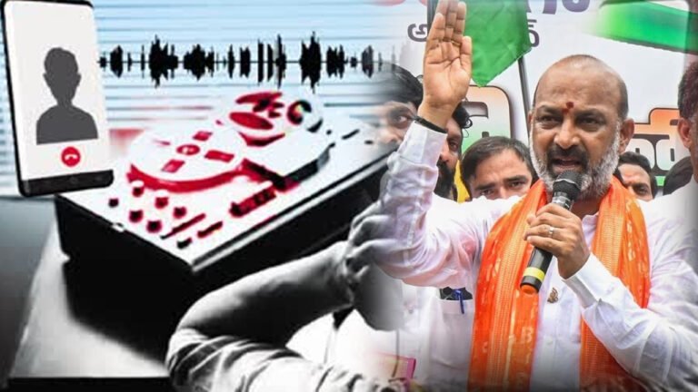 I Am The First Victim Of Phone Tapping: Bandi Sanjay