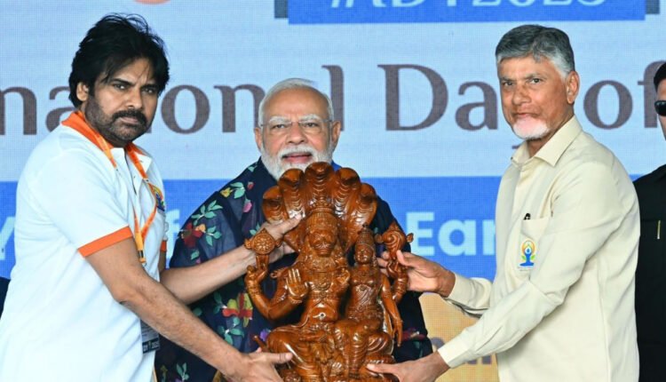 PM Modi Made Yoga A Global Wellness Movement: Chandrababu Naidu