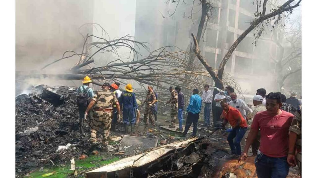 Air India Flight Crashed Near Ahmedabad Airport, Many People Injured