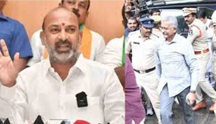 Prabhakar Rao Is Not An Ordinary Man: He Came For Questioning As Per Plan: Bandi Sanjay