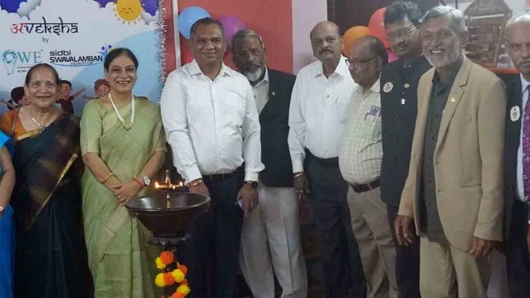 COWE With SIDBI Support Opens 20th Free 'Aveksha' Day Care Centre In Balanagar