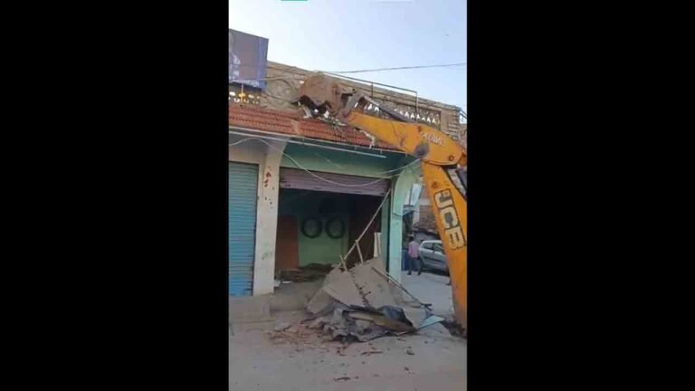 Demolition Drive Begins For Road Widening In Vemulawada