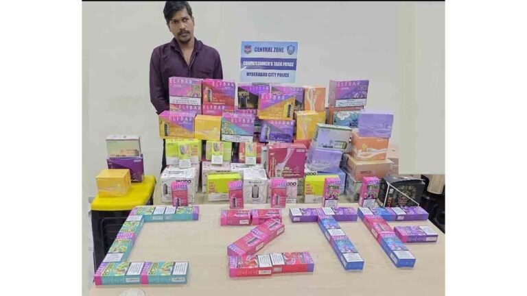 Illegal E-Cigarette Racket Busted, One Arrested