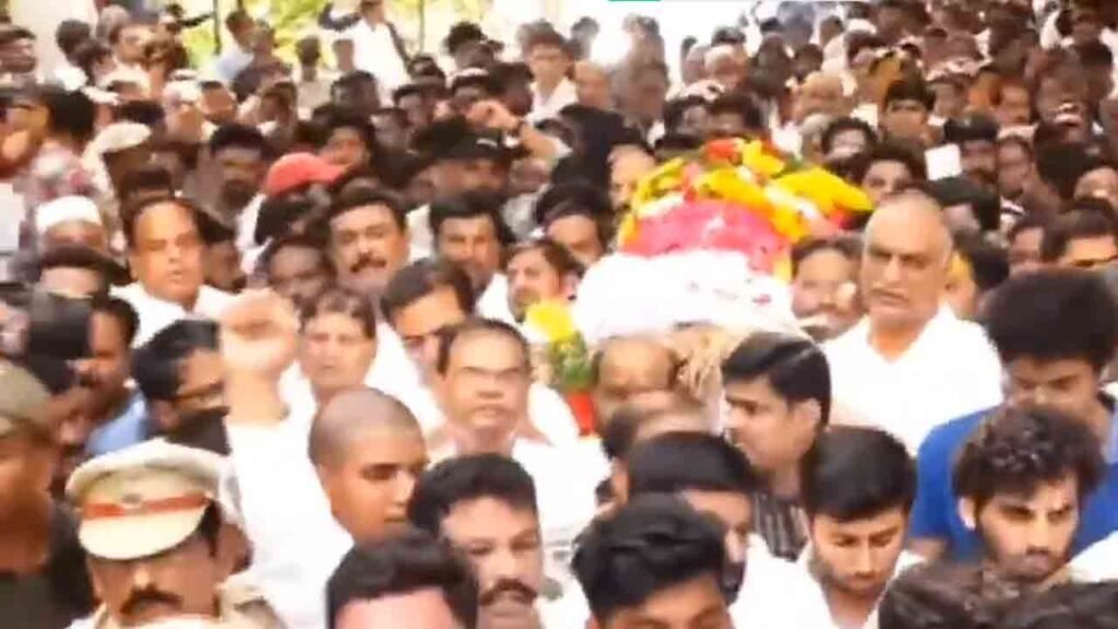 Maganti Gopinath's Funeral Complete