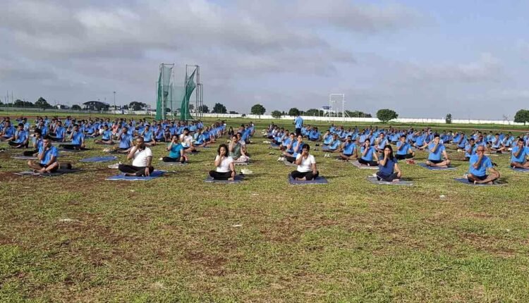 Air Force Station Bidar celebrates International Day of Yoga