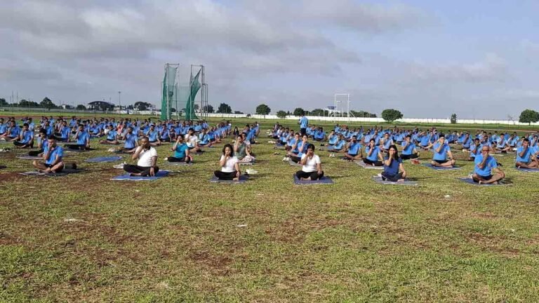 Air Force Station Bidar celebrates International Day of Yoga
