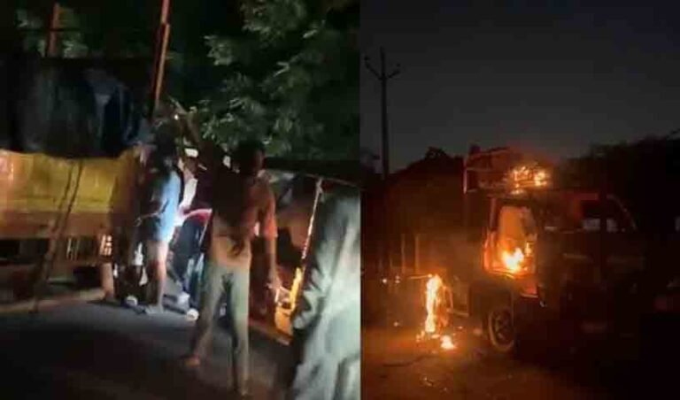 Violence Erupts in Jalpally Over Cattle Transport; Police Injured in Stone-Pelting