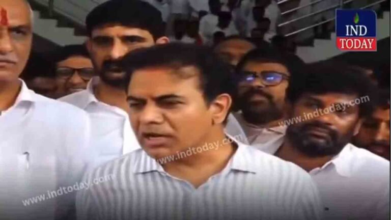 BRS Working President KTR Makes Sensational Comments