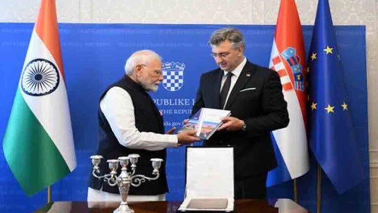 PM Modi Hails Reprint Of World's First Printed Sanskrit Grammar, Gifted By Croatian PM