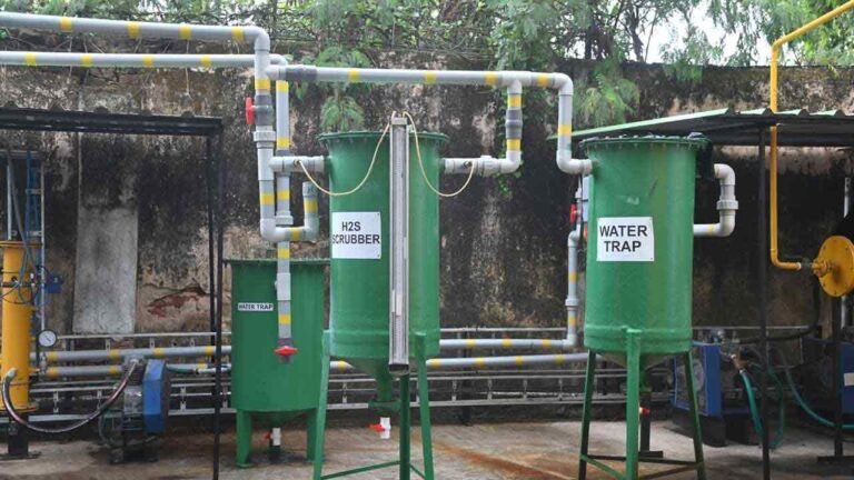 Biogas Plant In OU Womens Hostels Changes Campus Environment, Reduce LPG, Firewood Consumption