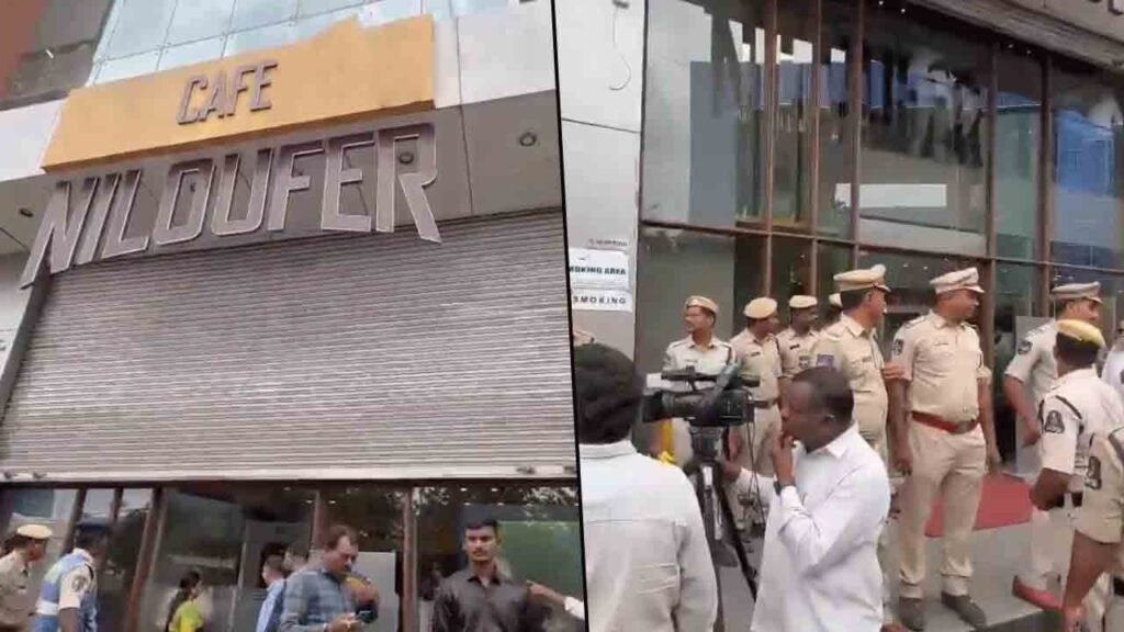 Tension Near BRS Party Office: Police Imposed Restrictions