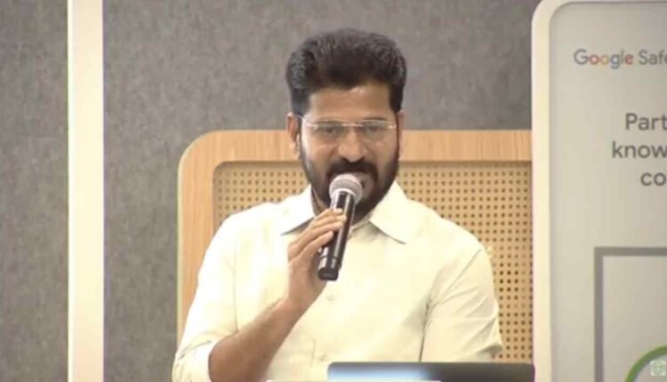 Google is an Innovative Company, Ours is an Innovative Government: CM Revanth Reddy