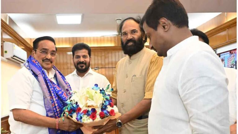 CM Revanth Reddy Meets Union Minister CR Patil, Urges Centre to Halt Godavari-Banakacharla Project