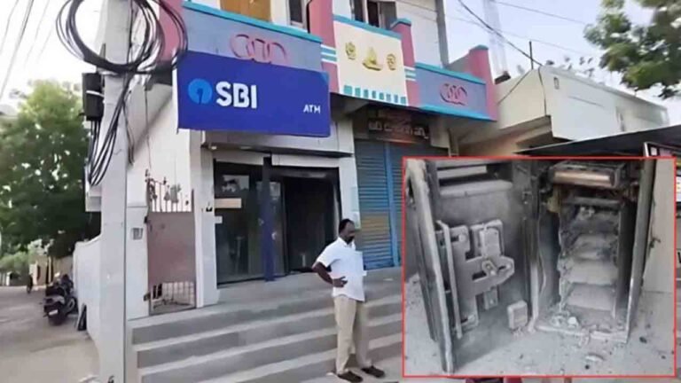 Rs. 20 Lakhs Stolen From SBI ATM In Huzurnagar