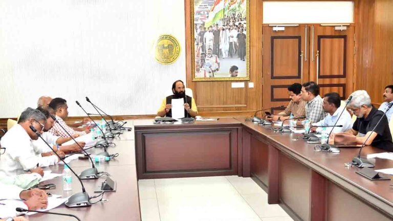 Minister Uttam Vows To Intensify Battle Against AP’s Illegal Banakacharla Project