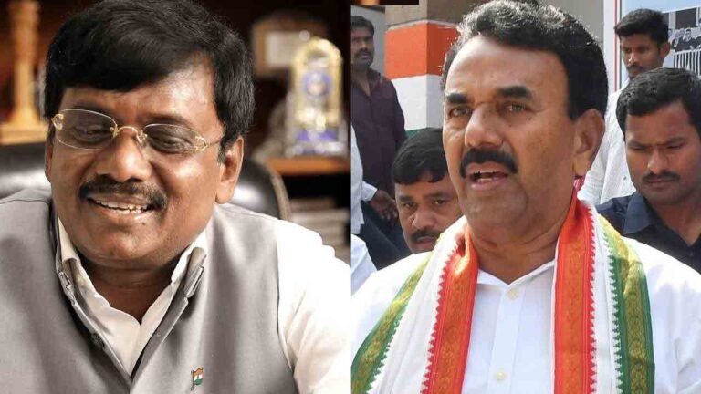 Close Call For Telangana Ministers As Tree Branch Falls During Adilabad Visit