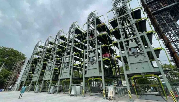 Hyderabad Gets First Automated Multilevel Car Parking