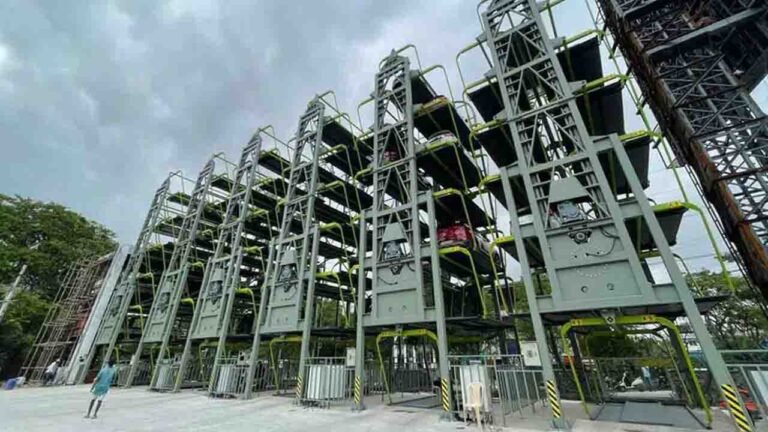 Hyderabad Gets First Automated Multilevel Car Parking