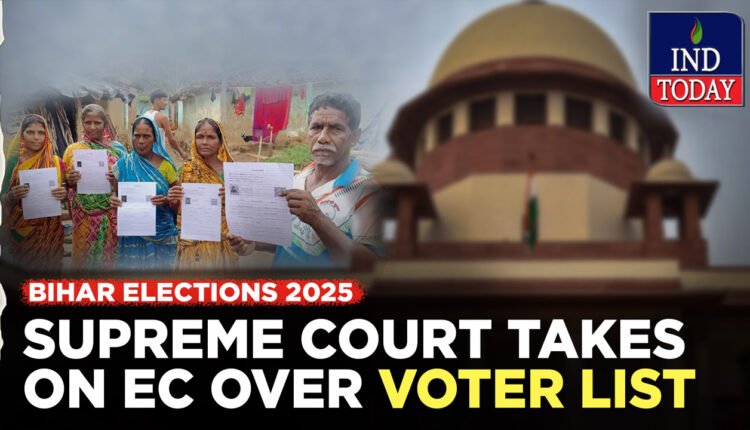 EC Is Proceeding As Per The Constitution On Bihar Vote: Supreme Court