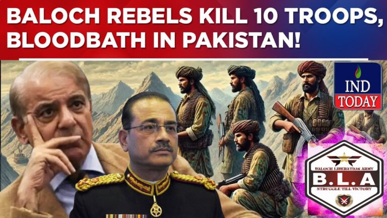 Big Shock For Pakistan Army: 29 Soldiers Killed In BLA Attack
