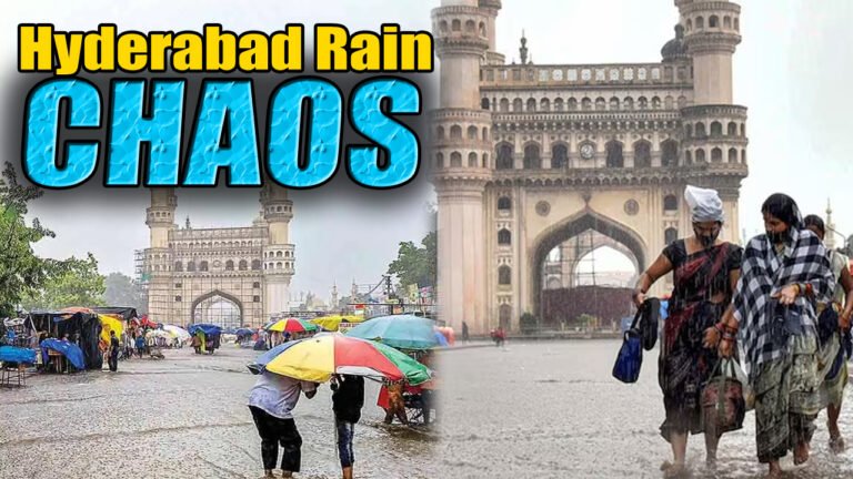 Heavy Rain In Many Parts Of Hyderabad