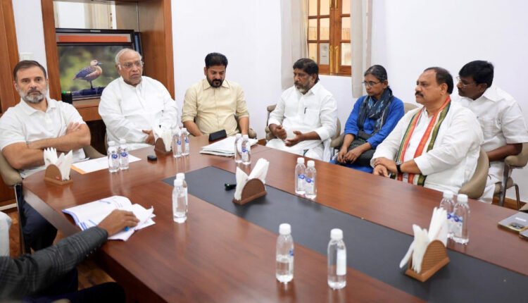 It Is Your Responsibility To Include The BC Bill In 9th Schedule: Revanth Team To Rahul And Kharge