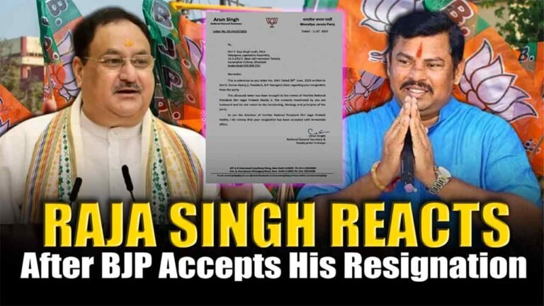 Raja Singh: "I will work for Hindutva until my last breath"