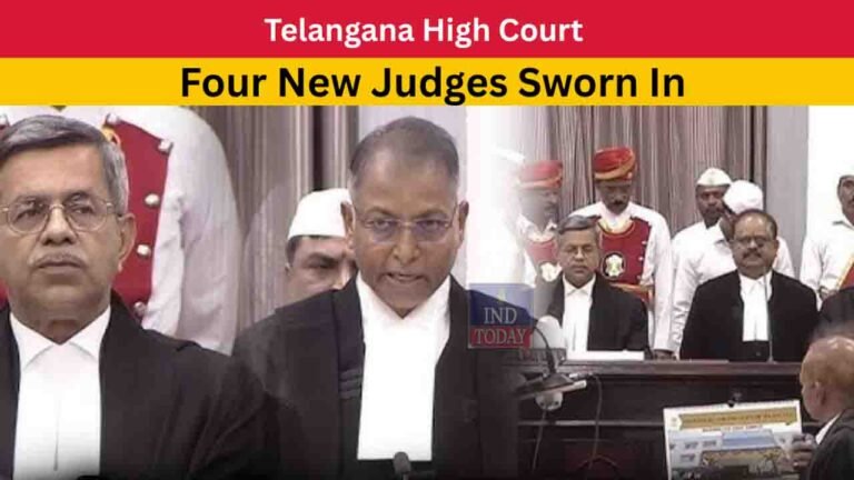 Telangana High Court: Four New Judges Sworn In