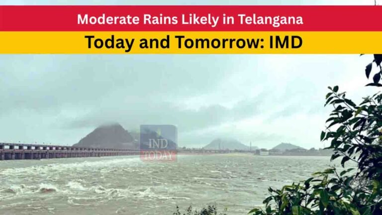 Telangana Rain Alert: Issued for Several Districts Today and Tomorrow