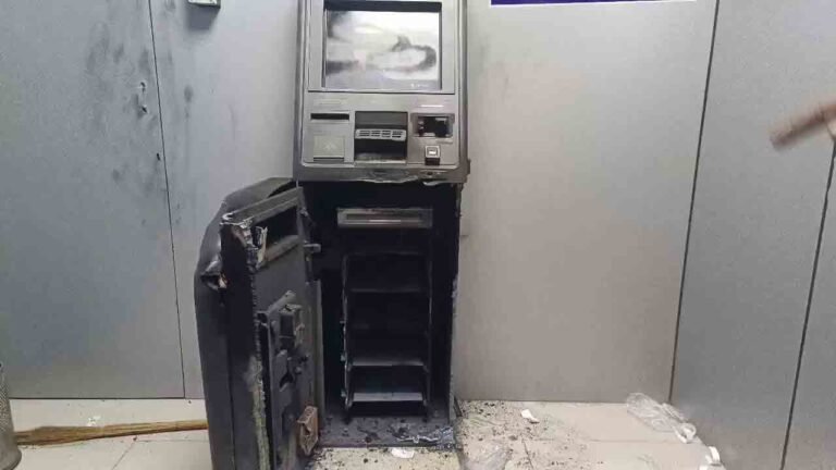 SBI ATM Theft in Adilabad: Thieves Use Gas Cutter, Flee with Cash