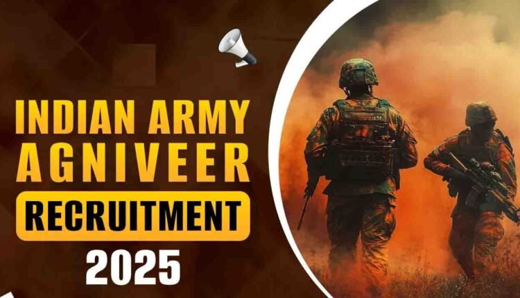 Agniveer Recruitment Rally Begins Aug 1 at 1EME Centre, Secunderabad
