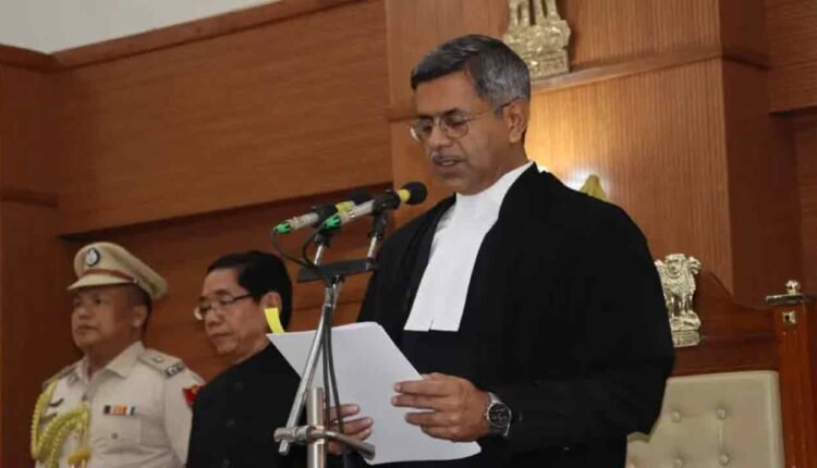 Justice Aparesh Kumar Singh Sworn Is As New Chief Justice Of Telangana HC