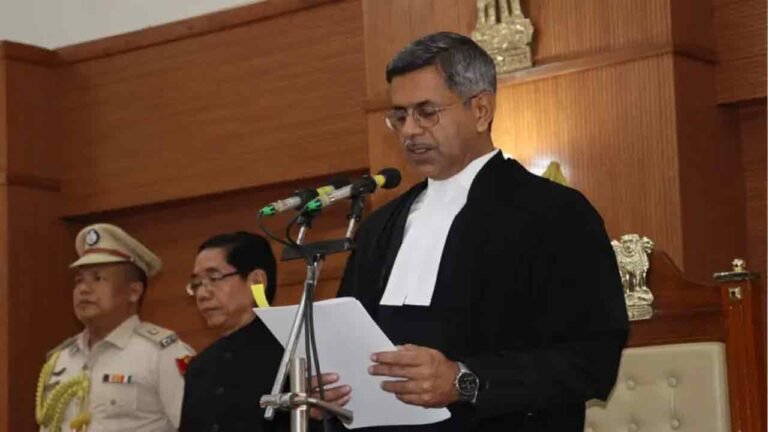 Justice Aparesh Kumar Singh Sworn Is As New Chief Justice Of Telangana HC