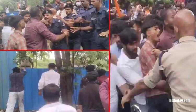 Hyderabad: Tension Erupts Over Temple Land Dispute in Banjara Hills