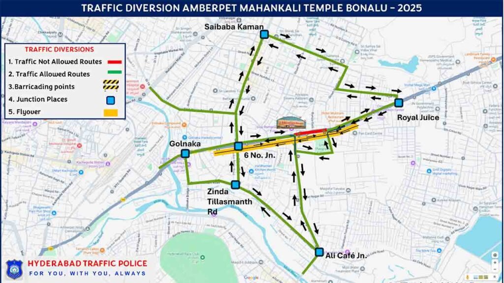 Bonalu Festival On July 20 And 21: Police Issues Traffic Advisory