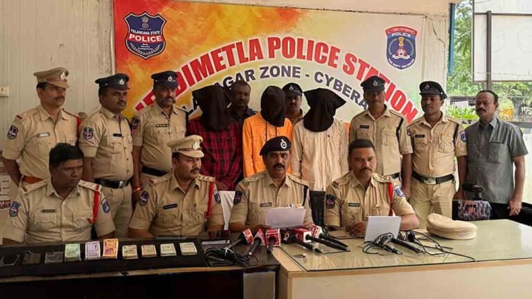 Three Arrested In Rs. 3.5 Lakh Burglary Case in Jeedimetla, Cash and Mobile Phone Recovered