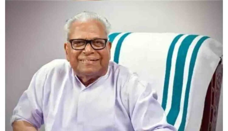 Former Kerala CM V.S. Achuthanandan Passes Away At 101