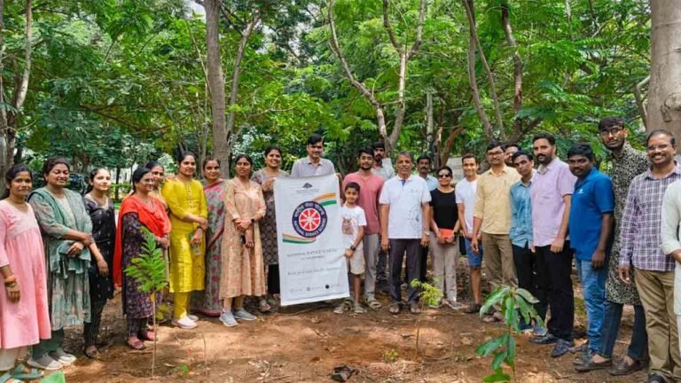IIIT Hyderabad Plants 1,200 Saplings in Massive Campus-Wide Green Drive