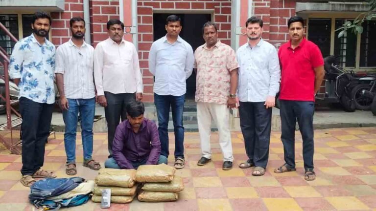 Smuggler Hides Ganja Behind God’s Photos in Hyderabad — Shocking New Method Busted
