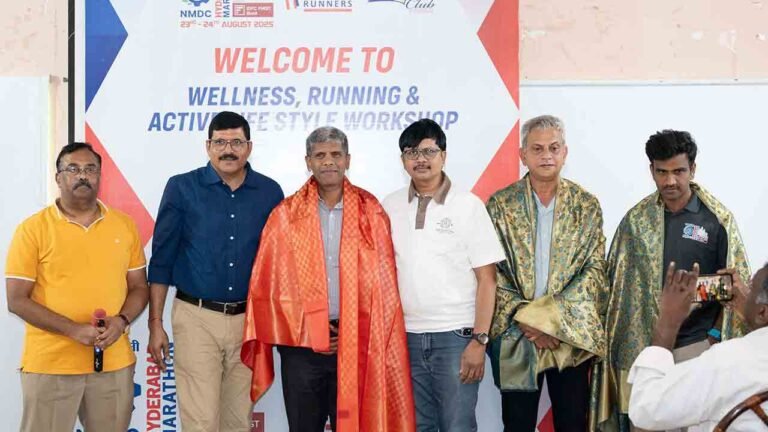 Hyderabad Hosts First-Ever Wellness & Running Workshop for Media Professionals