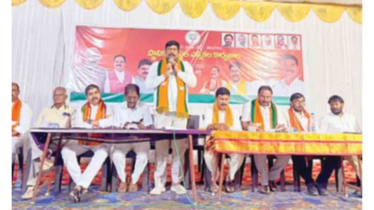 Turn Every Village into a BJP Stronghold: State General Secretary Kasam Venkateswarlu